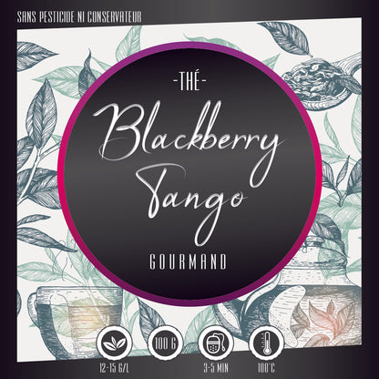 Blackberry Tango: Une Symphonie de Thé Noir et Fruits Rouges