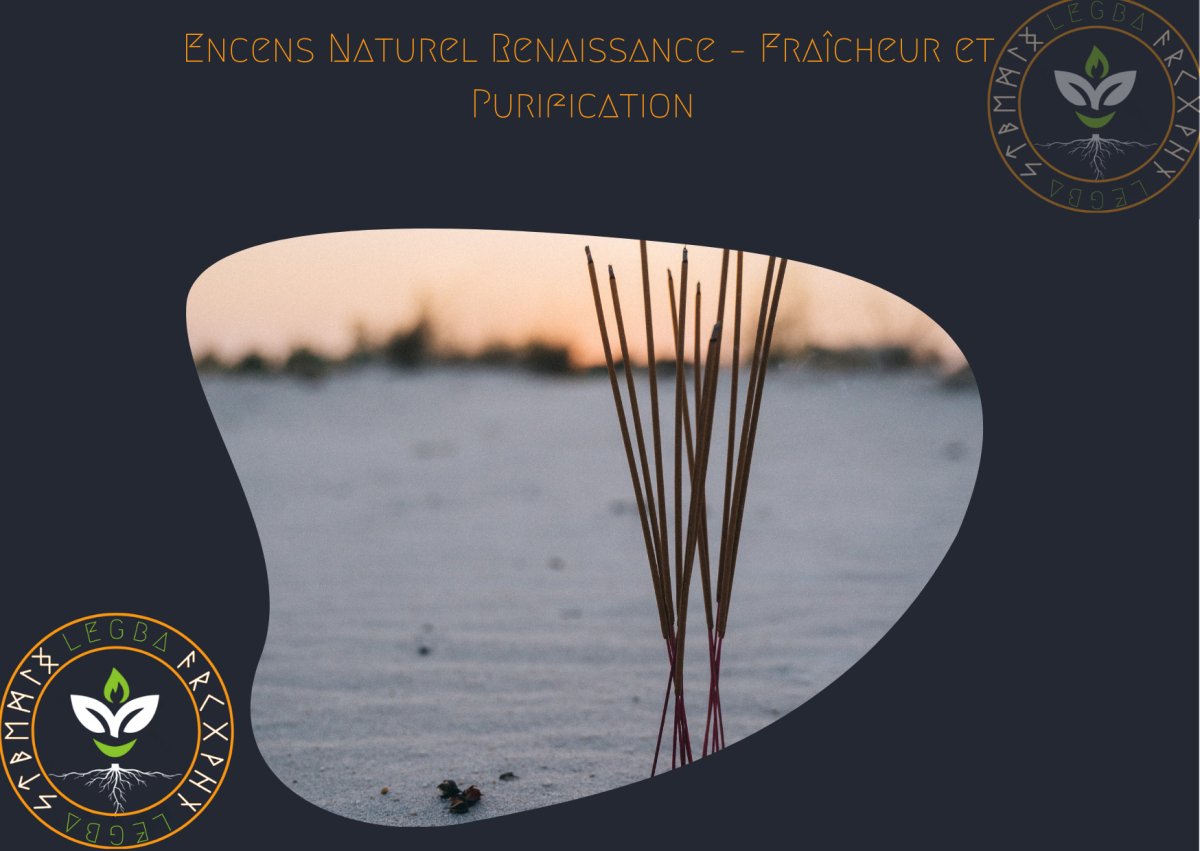 Encens 5 éléments : - EAU - Fraîcheur et Clarté Spirituelle - LEGBA