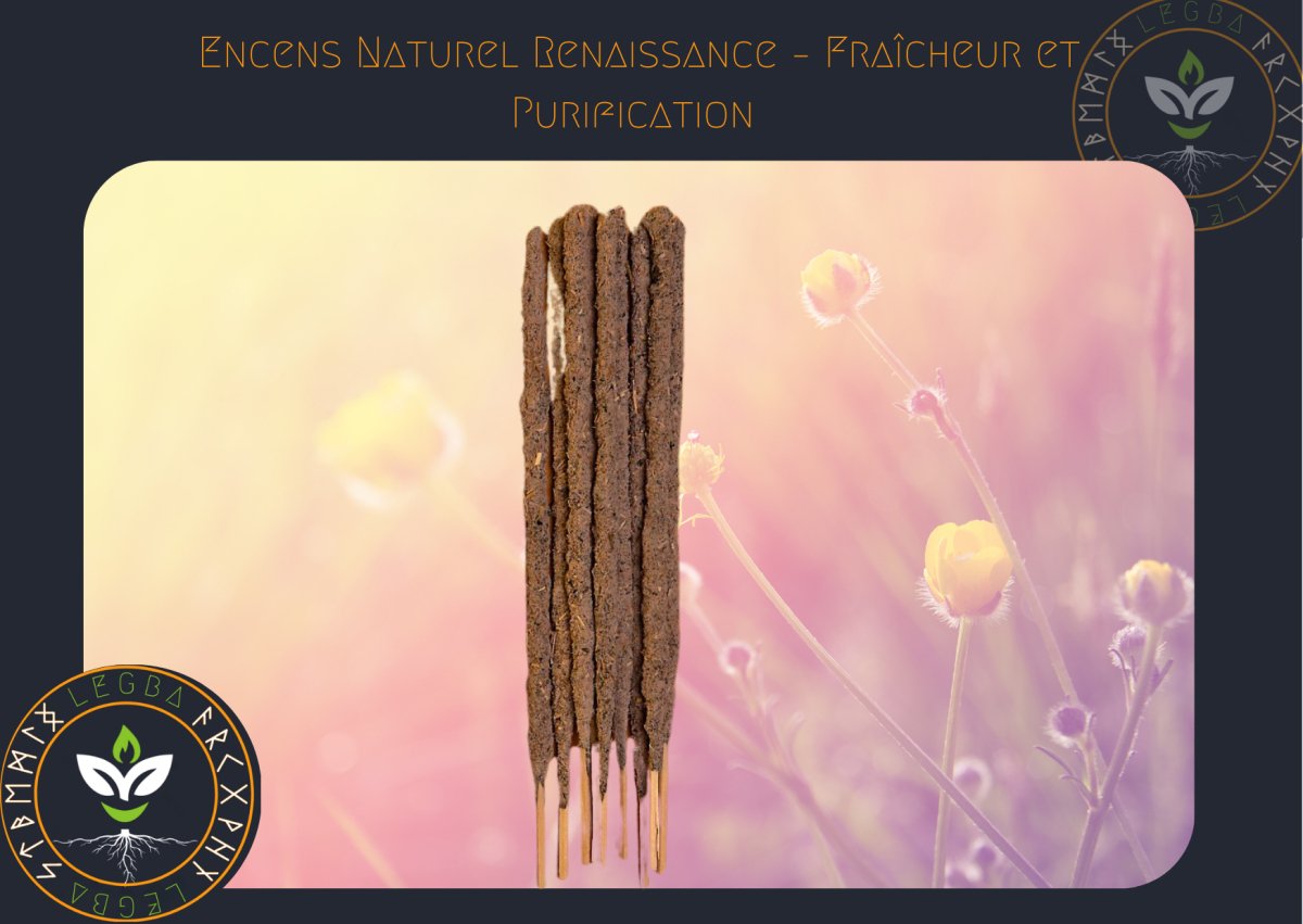 Encens Naturel 5 Elements Air – Joie : Fraîcheur, Légèreté et Bien - être. - LEGBA