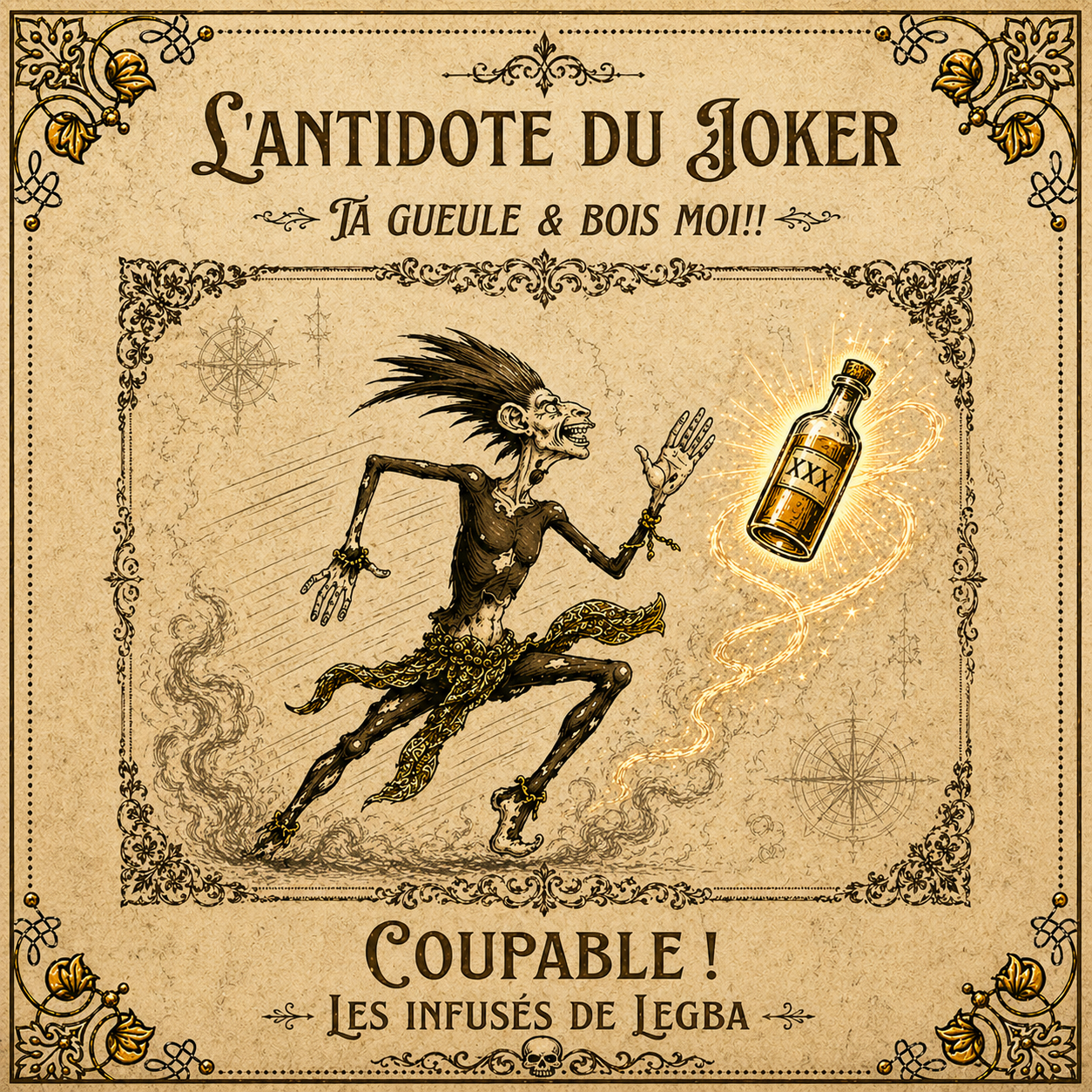 L'Antidote du Joker : rhum infusé l'audace en Fusion