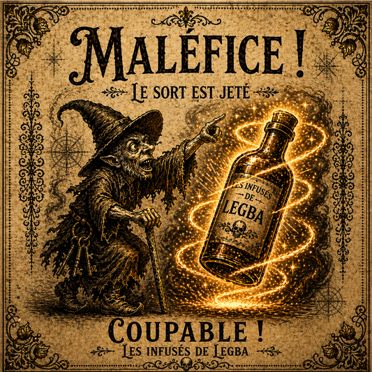 Rhum infusé Maléfice : Sortilège en Bouteille.