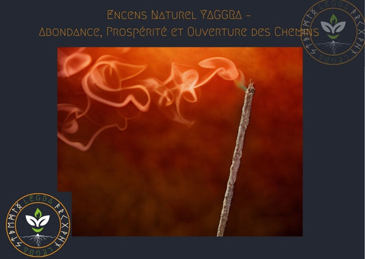 Encens Naturel Yagra – Abondance, Prospérité et Ouverture des Chemins - LEGBA