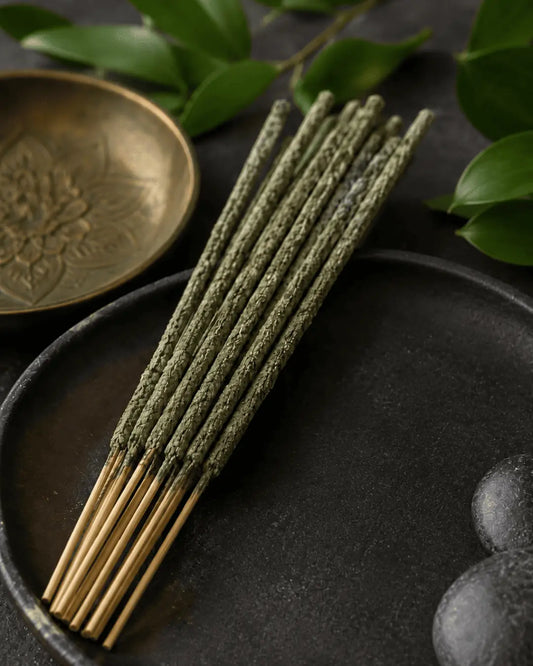 Encens thé vert et champa LEGBA, bâtonnets parfumés