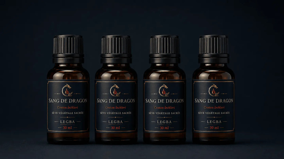 Flacon de sève de sang de dragon (Croton lechleri), LEGBA