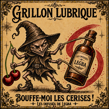 Grillon Lubrique – Rhum infusé griotte & ananas