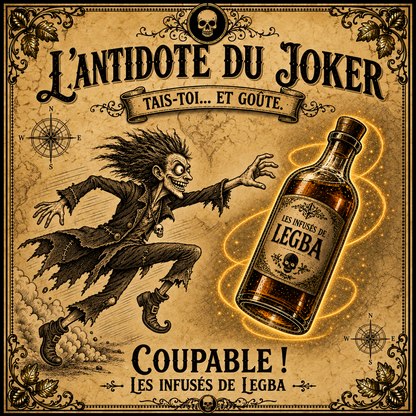L'Antidote du Joker : rhum infusé l'audace en Fusion