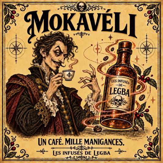 Mokavéli - Rhum café et rooibos, boisson spiritueuse 49 %