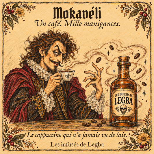 Mokavéli - Rhum café et rooibos, boisson spiritueuse 49 %