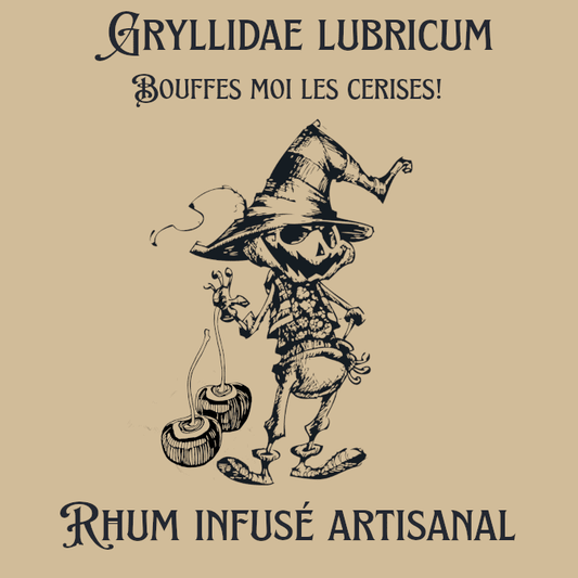 Rhum infusé Grillon Lubrique, de LEGBA - LEGBA